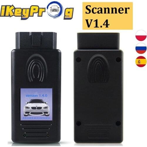 2021 OBD2 For B-M-W SCANNER 1.4.0 Diagnostic Scanner OBD2 Code Reader Auto Unlock Version Scanner 1.4