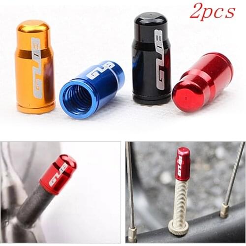 2pcs Aluminum Bicycle Tire Valve Ultralight Mountain Road Bike Tyre Schrader/ Tire Valve Protector Accessories