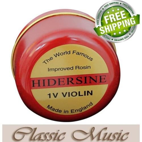 Free shipping ! Hidersine Rosin Violin Clear Large Size (34 Grams) Rosin,Made in Austria