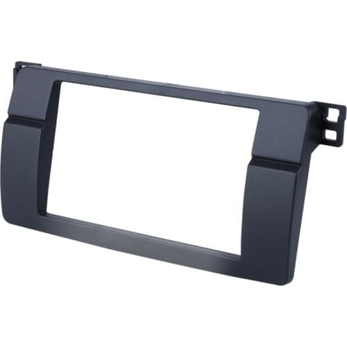 For BMW 3-Series E46 1998-2005 2Din Audio Panel Modification Panel DVD Navigation Panel Frame Car Fascias Stereo Radio Pane