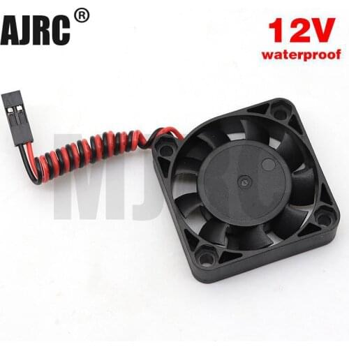 Double Bearing Strong wind Motor ESC cooling 12V fan for 1/10 RC Crawler Car RC Short-Course Truck Drifting RC Car Monster Truck