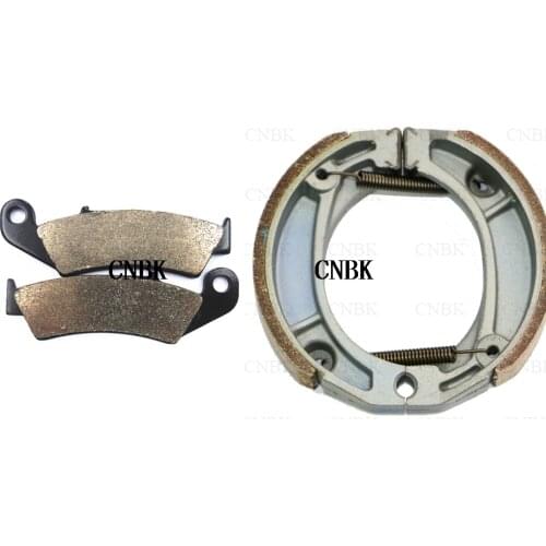 Brake Pads Shoe Drum Set for HONDA CRM 50 93-96 XR 600 R XR600 88-90 CRM 75 R 89-94 Front Rear Offroad