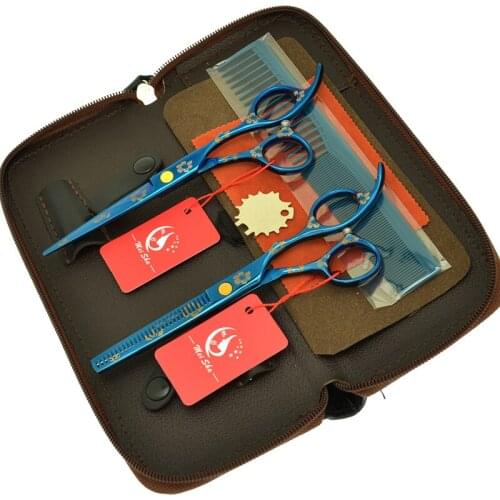 Hair Scissors 6.0 Inch Meisha Japan Steel Hair Cutting Scissors Haircut Set Thinning Shears Barber Hairdressing Tesouras A0091A