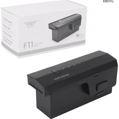 Original SJR/C 11.1V 2500mAh 25C Modular Design Lipo battery for SJR/C F11 GPS Drone RC Quadcopter Drone RTF