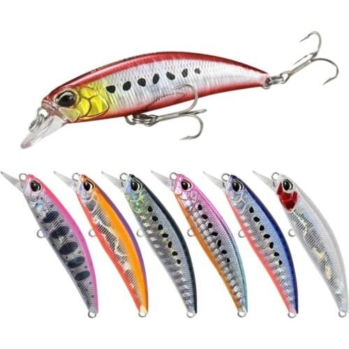1PCS Minnow Fishing Lure 6.5g 60mm Jerkbait Wobblers Crankbaits Hardbait Minnow Japan Camping Outdoor Fishing Lure for Fishing