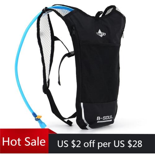 B-SOUL Ultralight 5L Sport Bicycle Backpack Cycling Camping Water Bag Storage Hydration Pocket Backpack Breathable Bike Pack Bag