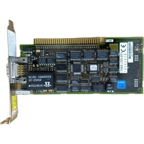 Siemens C79040-A7420-C315-02-85 C79458-L7000-B315 Control Rule Card Used