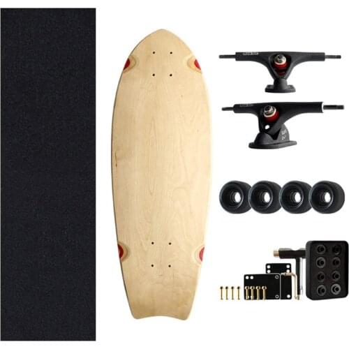 Skateboard 27",Adult Surfboard, Childrens 28-Inch Small Fishboard, Girl City Road Land Cruiser Full Version, A Gift for Surfers