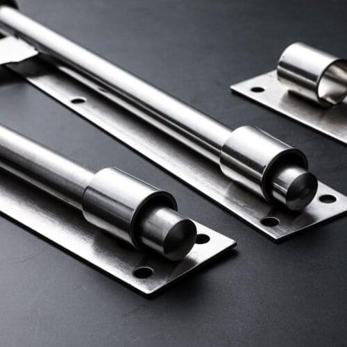 Stainless steel windows slide latch Hasp 8-20 inches door bolt with screw for Home Gate Bathroom Cabinet Safety lock hardware