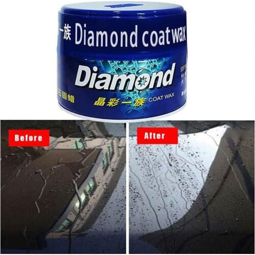 Premium Carnauba Car Wax Crystal Hard Wax Paint Care Scratch Repair Maintenance Wax Paint Surface Coating Free Sponge