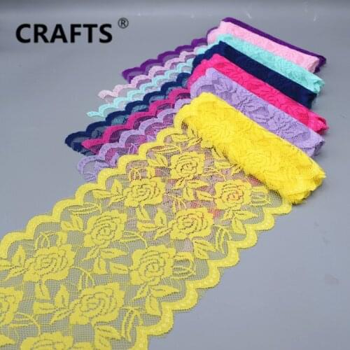 15cm Multicolor headdress skirt lace white lace fabric sewing garment ribbon wedding dress fabric