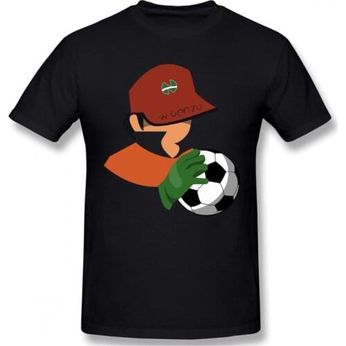 Benjamin Price Chiffon Print Cotton T-Shirt Captain Tsubasa About Football Anime For Men Fashion Streetwear