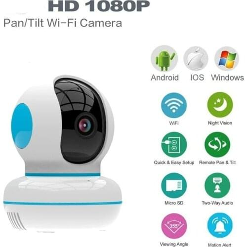 Tuya Mini Wireless WiFi Camera Baby Monitor 1080P IP Camera Smart Automatic Tracking Home Security Indoor Camera Surveillance