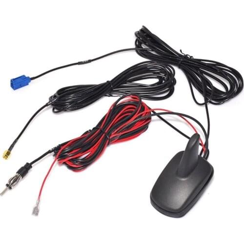 DAB/DAB+/GPS/FM/AM Car Digital Radio Amplified Aerial Roof Mount Antenna for Auto DAB