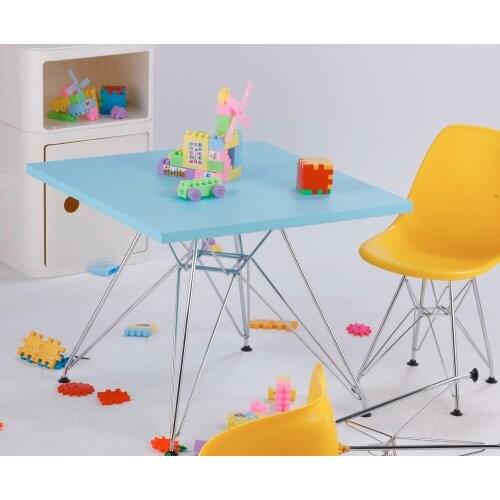 Children Study Table Kids Table Baby Table Modern Classic Kids Dining Table Squre Or Round MDF Baby play leisure Table