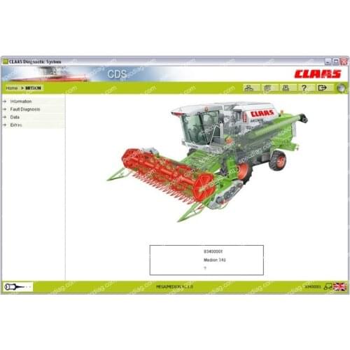 For Claas CDS 7.5 [Update 2020]+LMT License for Mult-PCs