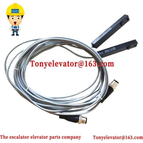 Escalator sensor ML29-R/25/103/115B-2M ML29-R 25 103 115B-2M Use for KONE 1 Set =2 Pieces
