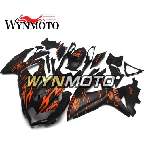 Complete Fairings Kit For GSXR600 750 2008-2010 08 09 10 K8 Injection ABS Plastics Fairings Bodywork Cowlings Orange Black Cover