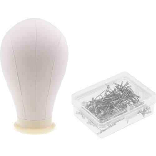 Wigs Styling Mannequin Professional Hat Display Manikin Head With Steel T Pins