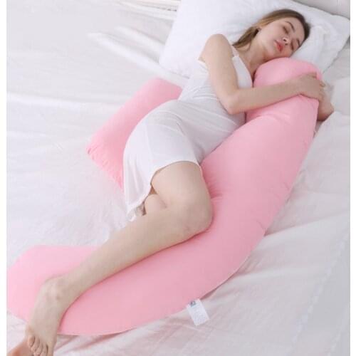 Pregnancy Pillow Full Body H-Shaped Maternity Pillows for Sleeping Pregnant Women Nursing Pads Support Cushion for Side Sleepers