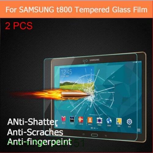 2 PCS 9H Premium Tempered Glass For Samsung Galaxy Tab S 10.5 inch T800 T805 T807 SM-T800 Tablet Protective Screen film