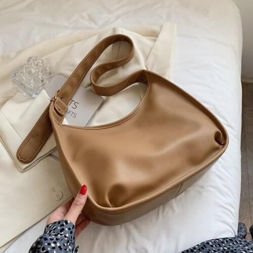 Ladies Fashion Crossbody Bags 2021 High Capacity Retro Shoulder Bag Handbag Female High Quality PU Leather Women Messenger Bag