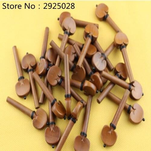 20pcs high quality Viola Pegs Jujube wood Viola Tuning Pegs parts Free Shipping