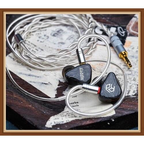 Aladdin 1DD+3BA Hybrid Knolwes Custom 3D Hifi High-End Monitor Studio Bass 2Pin 0.78mm Audiophile Musician Earphones Headphones