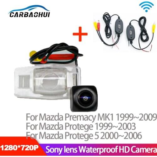 For Mazda Premacy MK1/Protege/Protege 5 Car Reversing Parking Camera New 175 Degree Fisheye Lens camera 1280*720P