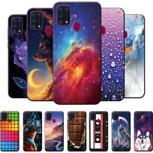 For Samsung M31 Prime Case Silicone Case For Samsung M31 Prime Soft TPU Bag For Samsung Galaxy M31 Prime Back Cover on M31 Prime