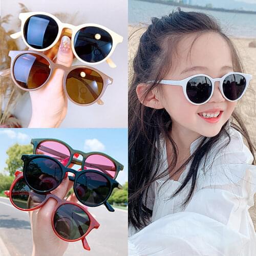 SomeCool kids Oval sunglasses UV400 Girls&boys cute Vintage sun glasses 3-7 yrs Little child eyewear 2019 NEW Wholesale n355