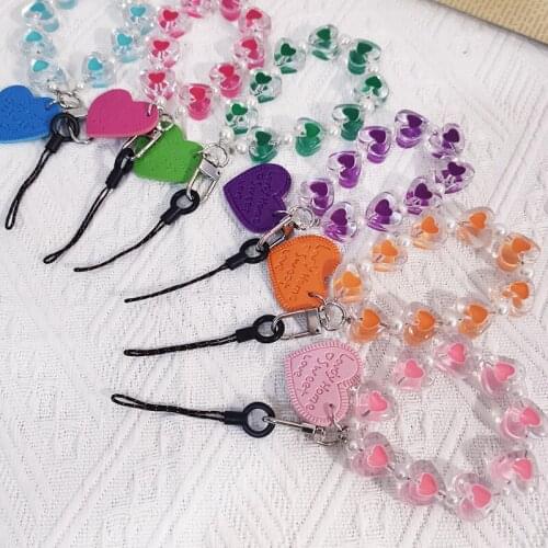 The Mobile Phone Lanyard is about 10 cm The strap is hand-woven and durable It is suitable for iPhone8 mobile phone case ornamen