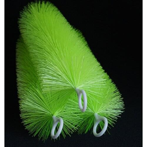 Koi Pond Filter Brush Large 30/40/50cm Pre-filter Skimmer Brush Replacement Filtration System Aquarium Fish Tank Cleaning Tools