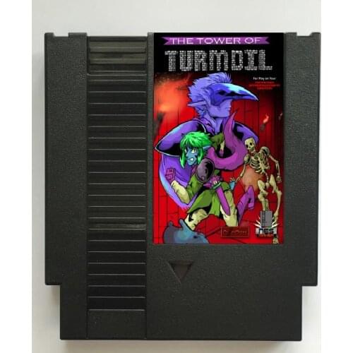 The Tower Of Turmoil Game Cartridge for NES/FC Console