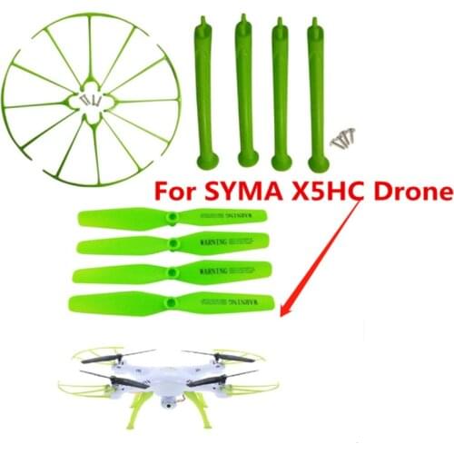 Propeller And Propeller Protector And Landing Gear Set For Syma X5H X5HC X5HW RC Quadcopter Accessories