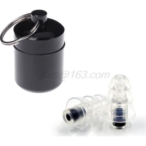 Music Ear Plugs Noise Canceling For Concert DJ Bar Band Musician Hearing Protection Silicone Earplugs