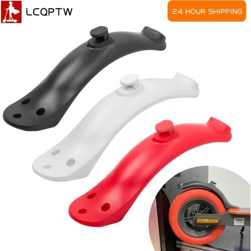 Upgraded Splash Fender Short Ducktail for Xiaomi M365/M187/Pro Scooter Rear Mudguard Back Wing for Xiaomi M365 Scooter Accessory