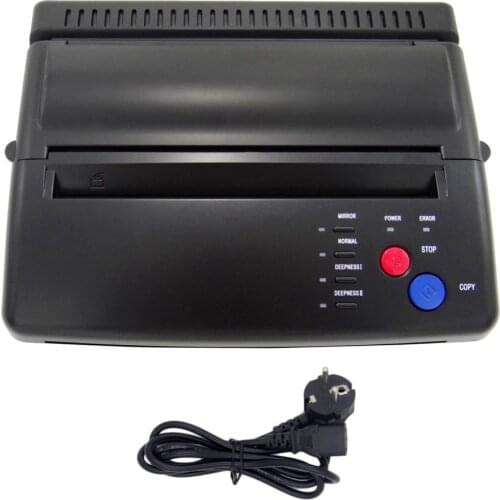 Complete Tattoo Kits Styling Professional USB Tattoo Stencil Maker Transfer Machine Flash Thermal Copier Printer Supplies EUPlug