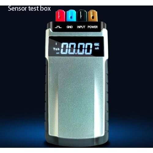 Charge portable sensor NPN PNP analog voltage and current output test box can be used as a mobile power supply