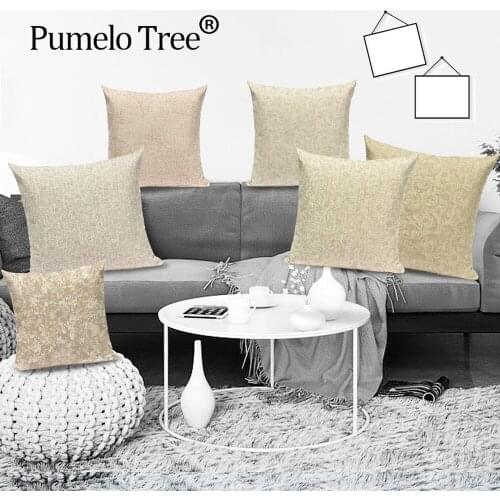 Gray Flower Style Printed Pillow Case Abstract Striped Throw Pillow Cases Vintage Home Geometric Flower Cushion Pillows Cover