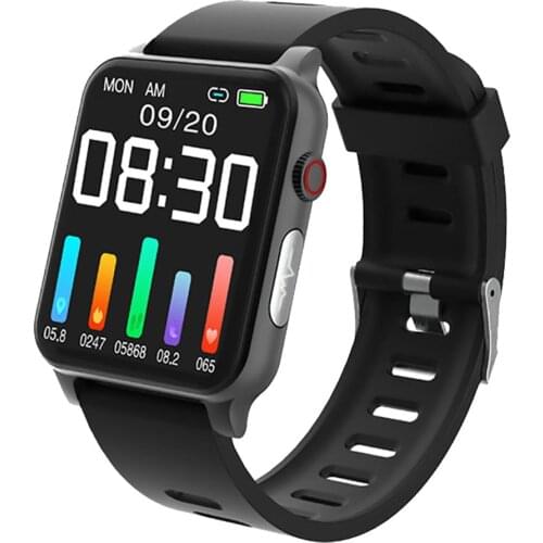 ECG PPG HRV Smart Watch 2021 Full Touch BT 5.0 IP67 Waterproof Smartwatch Sports Fitness Tracker Watches for Android IOS