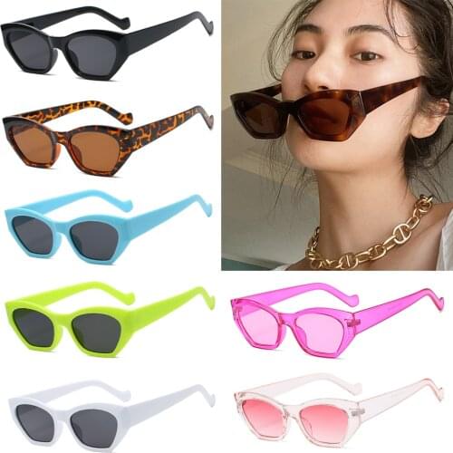 Summer Women Men Retro Small Square Sunglasses Vintage Rectangle Glasses Outdoor UV400 Protection Eyewear