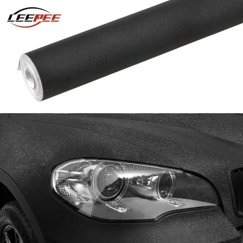 Car Decoration Car Sticker Black Film Frosted Bling Whole Body Dashboard Interior Exrterior Universal Auto Accessories