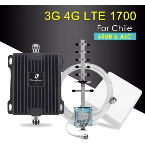4G Signal Booster AWS 1700MHz B4 Cellular Signal Booster 3G 4G Repeater 4G LTE Amplifier 1700 Mobile Signal Repeater Amplifier