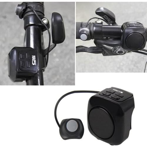 Bike Electronic Loud Horn Warning Safety Electric Bell Police Siren Bicycle Handlebar Alarm Ring Bell Cycling Accessories #T1P