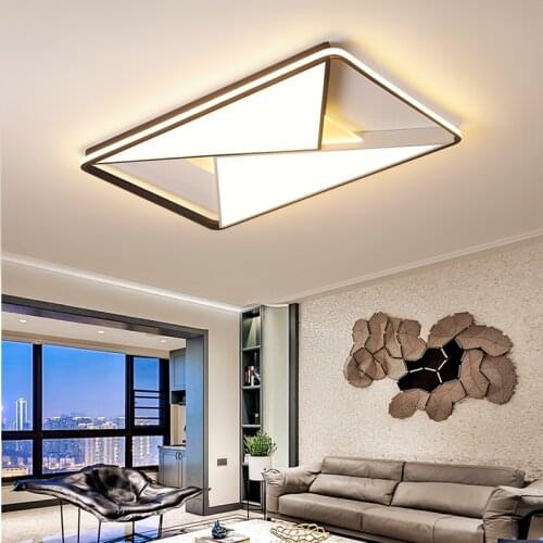 Verllas Bedroom Living room Ceiling Lights Modern LED lampe plafond avize Modern LED Ceiling Lights lamp with remote control