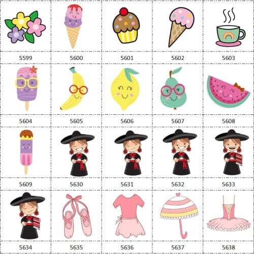 30 Pcs Planar Resin Flatback 2021 Food Flower Fruit Cloth Cartoon Resin for Crafts Jewelry Making Birthday Girl DIY Accessories