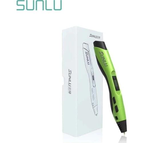 SUNLU SL-300A 3D Printing Pens Low Temperature 3D Pens Support 1.75 PLA PCL ABS Filament Intelligent 3 D Pen Christmas Gift