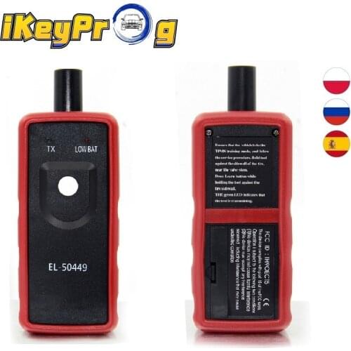 TPMS EL50449 Monitor Sensor Auto Tire Pressure EL-50449 OEC T5 Tire Pressure TPMS Monitor Opel EL 50448 TPMS Activation Tool