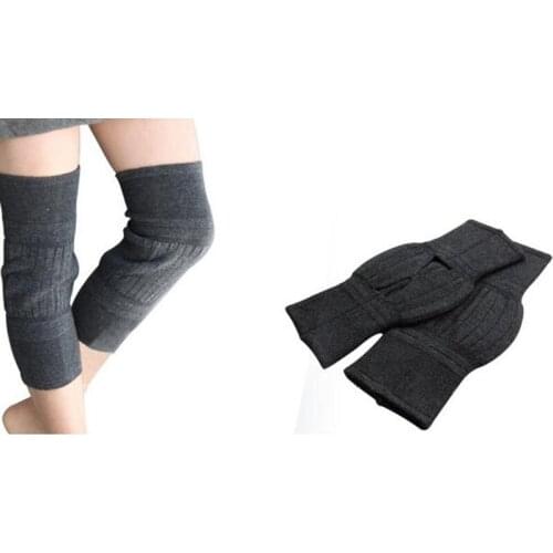 Big Size Knee Protector Warm cashmere Sports Tendon Training Elastic Brace Supports Kneepad Winter Hot Wool Cashmere leg sleeve